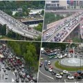 Saobraćajni kolaps u Beogradu: Kiša izazvala haos, evo koje su saobraćajnice kritične (foto)
