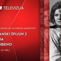 Ovog vikenda u okviru ciklusa filmova sa oliverom Marković, koje ćemo emitovati svakog vikenda tokom maja, ne propustite!