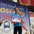 Karatistkinja Zadrugara Nađa Kljajić zlatna na međunarodnom turniru u Novoj Pazovi