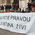 Protestni skup “Za Slavka“: Ubili ste pravdu, ali istina živi
