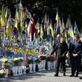 Evropski lideri podržali Ukrajinu: Makron, Starmer, Merc i Tusk doputovali u Kijev