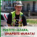 „Pustite Lazara, uhapsite Murata“: Poručuju Zaječarci u blokadi