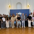 (Video) Mladi iz Dortmunda na prijemu u Gradskoj kući Pobratimstvo dva grada traje već 43 godine