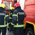 Izgorela paletara na Železničkoj stanici u Raški