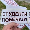 VIDEO: Studenti u blokadi pozvali građane da se uključe i pomognu im u izbornoj kampanji