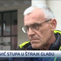 Jaćimović stupio u štrajk glađu ispred Banovine: "Odavde ne idem, moji zahtevi su jednostavni"