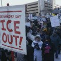 Hapšenja i protest na aerodromu u Mineapolisu protiv deportovanja migranata