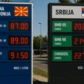 Gorivo u Severnoj Makedoniji znatno jeftinije nego u Srbiji: Dizel jeftiniji više od 53 dinara po litru