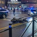 Stravičan udes u centru Beograda: Mladić na motoru poginuo kod SKC-a, udario ga automobil