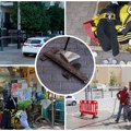 VIDEO Jezive fotografije jutro posle ubistva u Atini: Čistači peru krv sa ulice, pronađene motke pored kafića
