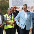 Vučić: Put Raška – Novi Pazar kao pista, završen skoro tri meseca ranije