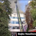 Ugašen požar na zgradi 'Elektrokrajine' u centru Banjaluke