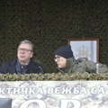 Uživo vojna vežba "Vihor 2024" na pešteru Više od 2.000 vojnika, 350 sredstava ratne tehnike, prisustvuje i Vučić (video)
