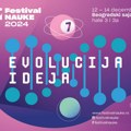 Evolucija IDEJA na 17. Festivalu nauke od 12. do 14. decembra