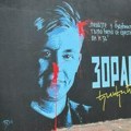 Uništen mural Zoranu Đinđiću u Nišu