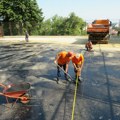 Rekonstruisan sportski teren u Pivarskom parku FOTO