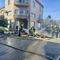 Požar u Kragujevcu: Zapalio se gas tokom radova u Hadži Milentijevoj, nema povređenih