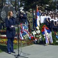 Đurđević Stamenkovski položila venac na Spomenik deci poginuloj u NATO bombardovanju