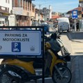 U centru Novog Pazara uređena nova parking mesta za motocikle.