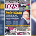 „Nova“ piše: Pala Vlada – Vučić bi da se vadi lažnim izborima, ali strahuje od studenata