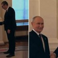 Putin dočekao Vučića u Kremlju: Pogledajte susret ruskog i srpskog predsednika uoči svečane večeri (Video)