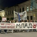 Niški studenti u blokadi zahtevaju od predsednika da raspiše izbore