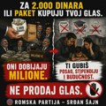 Romska partija u Srbiji počela kampanju "Ne prodaj glas"