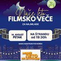 Bioskop na otvorenom na Štrandu - petak, 19.30 h