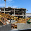 Oštećenja na gradilištu na Novom Beogradu nakon pada krana