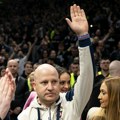 Marko Nikolić uz svoj Partizan: Ovacije za bivšeg trenera crno- belih! (video)