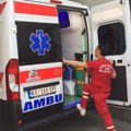 Kamion udario ženu u centru Kragujevca: Saobraćaj obustavljen, Hitna pomoć na terenu