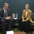 Vučić se u Njujorku sastao sa visokom predstavnicom Evropske unije Kajom Kalas