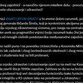 Rada Trajković: Ovih dana srpsko zdravstvo i obrazovanje opet su na meti na Kosovu