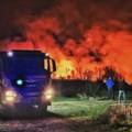 Veliki požar kod Beočina: Vatra se proširila skroz do Dunava
