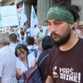 Bjelić na protestu: Ovo je poslednji institucionalni mehanizam