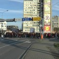 Jutros odblokirana raskrsnica u centru Kragujevca – građani protestovali zbog hapšenja studenta