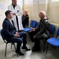 dr Mirsad Đerlek državni sekretar Ministarstva zdravlja obišao zdravstvenu stanicu u Sevojnu