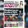 Intervju s Marinikom Tepić, u ponedeljak, u novinama „Nova“: Režim je u Bavaništu polomio zube