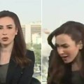 Voditeljka se uključila u program uživo, a iza nje doleće raketa: Digli su zgradu Ministarstva odbrane u vazduh (Video)
