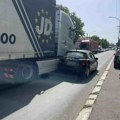 Sudar na Maloj Vagi – zastoj u saobraćaju