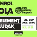 Bendovi Šesti element i Troludak na Rokenrol školi u Domu omladine