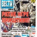 Čitajte u “Vestima”: Priština se igra rata