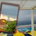 Jako nevreme nakon slovenije stiglo u Hrvatsku: Grom izazvao požar u Splitu, u Šibeniku vetar rušio drveće, za dva sata…