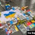 Šetnja podrške Ukrajini u Beogradu