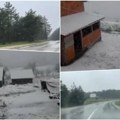 Sneg pada u Srbiji: Na Kopaoniku i Pešteru napadalo već 15 cm! Temperatura oko nule, vozači opez (foto/video)