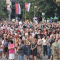 Na protestu u Valjevu oko 2.000 ljudi