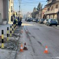 Zaštitni stubići i ograda u cilju veće bezbednosti pešaka