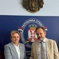 Zagorka Dolovac održala sastanak sa Emanuelom Žiofreom povodom njegovog odlaska sa dužnosti