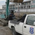 Bomba sa gradilišta u Beogradu na vodu uspešno transportovana na Pasuljanske livade gde će biti uništena