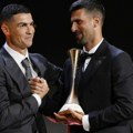 Novak Đoković dobio nagradu Globe Sports Award za dostignuća u sportu: Ronaldo uručio priznanje Srbinu